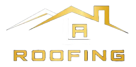 LA Roofing Black Logo clipped
